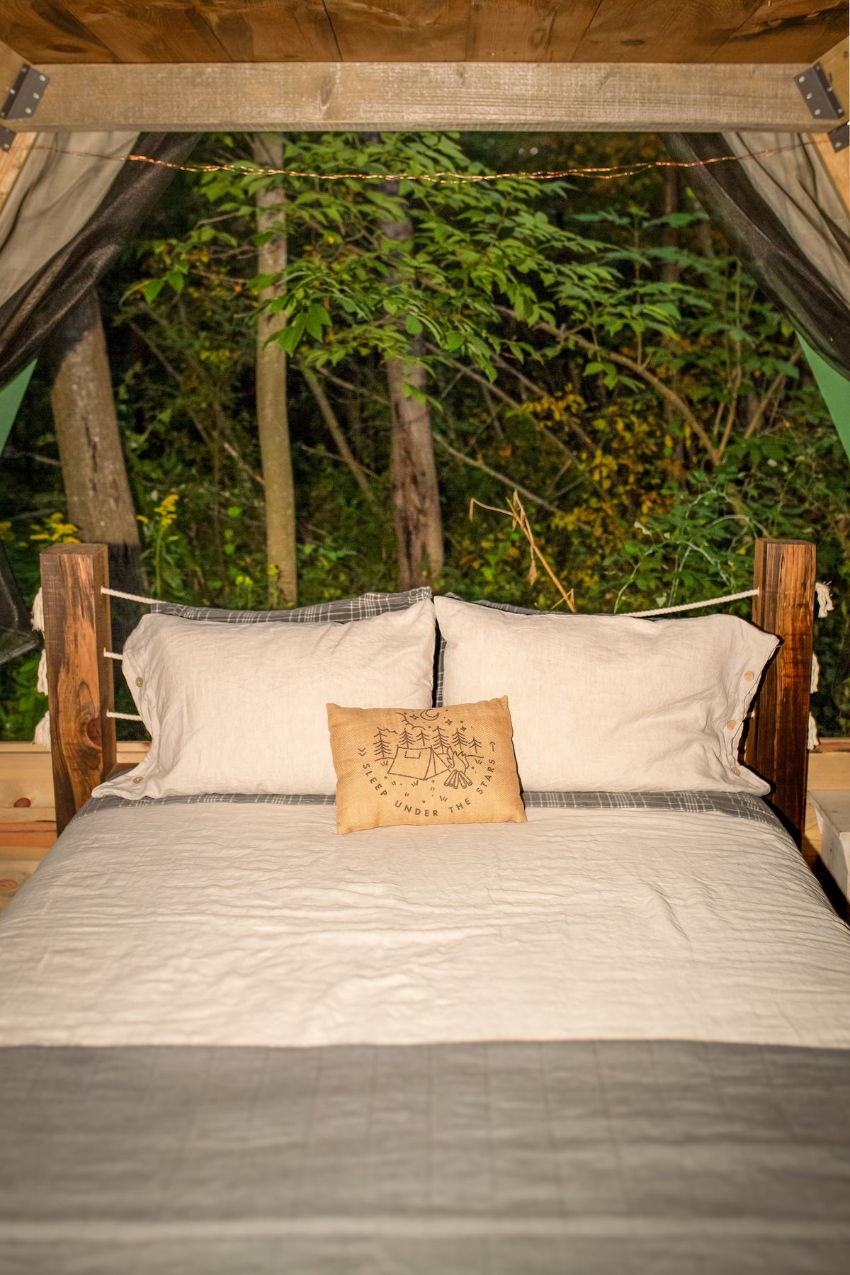 Sweeny Creek Glamping Tent Romantic Secluded Getaway