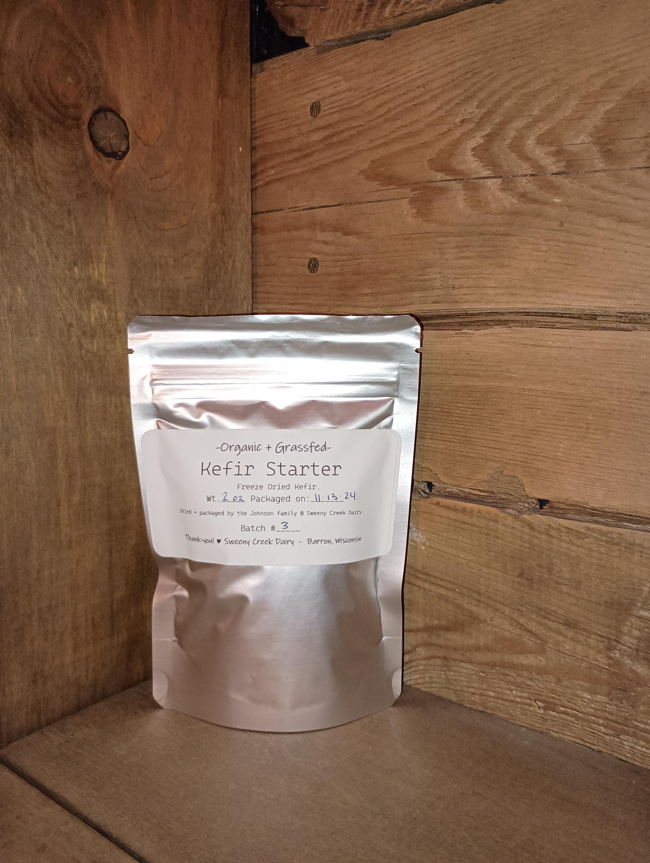 Organic Kefir Starter