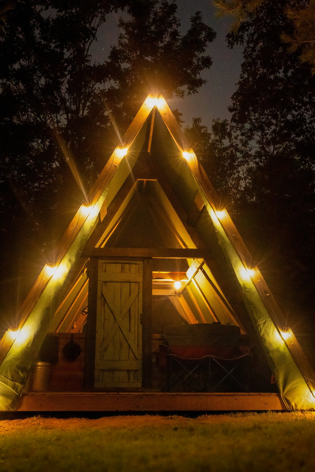 Sweeny Creek Glamping Tent Romantic Secluded Getaway